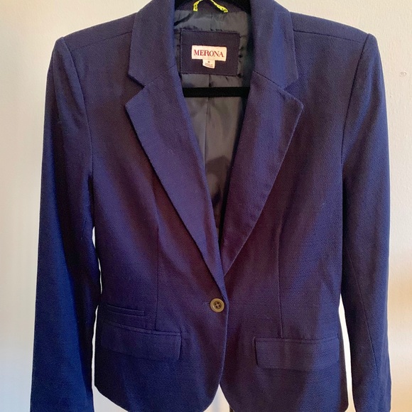 Navy blue Merona Blazer - Picture 1 of 2